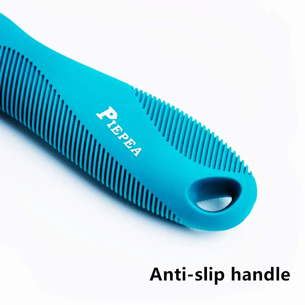 Piepea Peine para Mascotas, Peine de Dientes Largos y Cortos para Perros y Gatos, Peine de Pelo de Mascotas para el hogar, Elimina Nudos, esteras y enredos