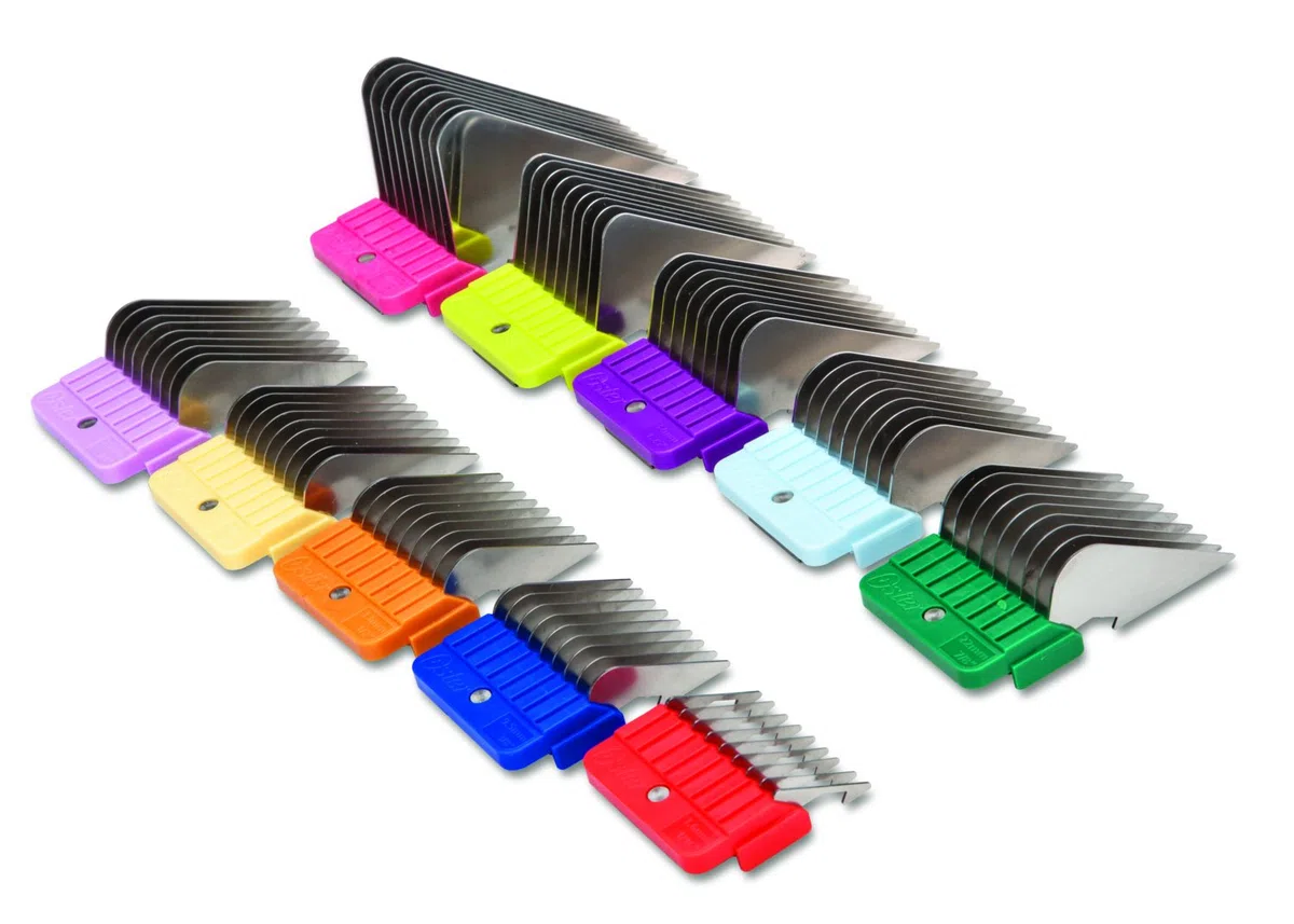 Oster 10 piezas de acero inoxidable Pet Clipper guía Kit de peine (078936-100-000)