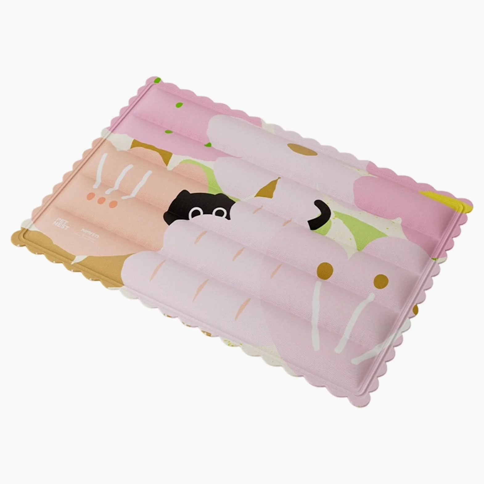 Alfombrilla refrescante para mascotas, transpirable, lavable, para verano, gatos, gatos, manta fresca para jaula y cama, accesorios para mascotas pequeñas y grandes