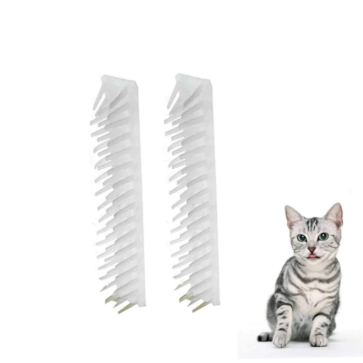12piezas Cepillo Masajeador Para Gatos De Rascador Esquinero Herramienta De Cuidado y Masaje Cepillo Quitapelo y Rubbing Brush Para Gatos De Limpiar y