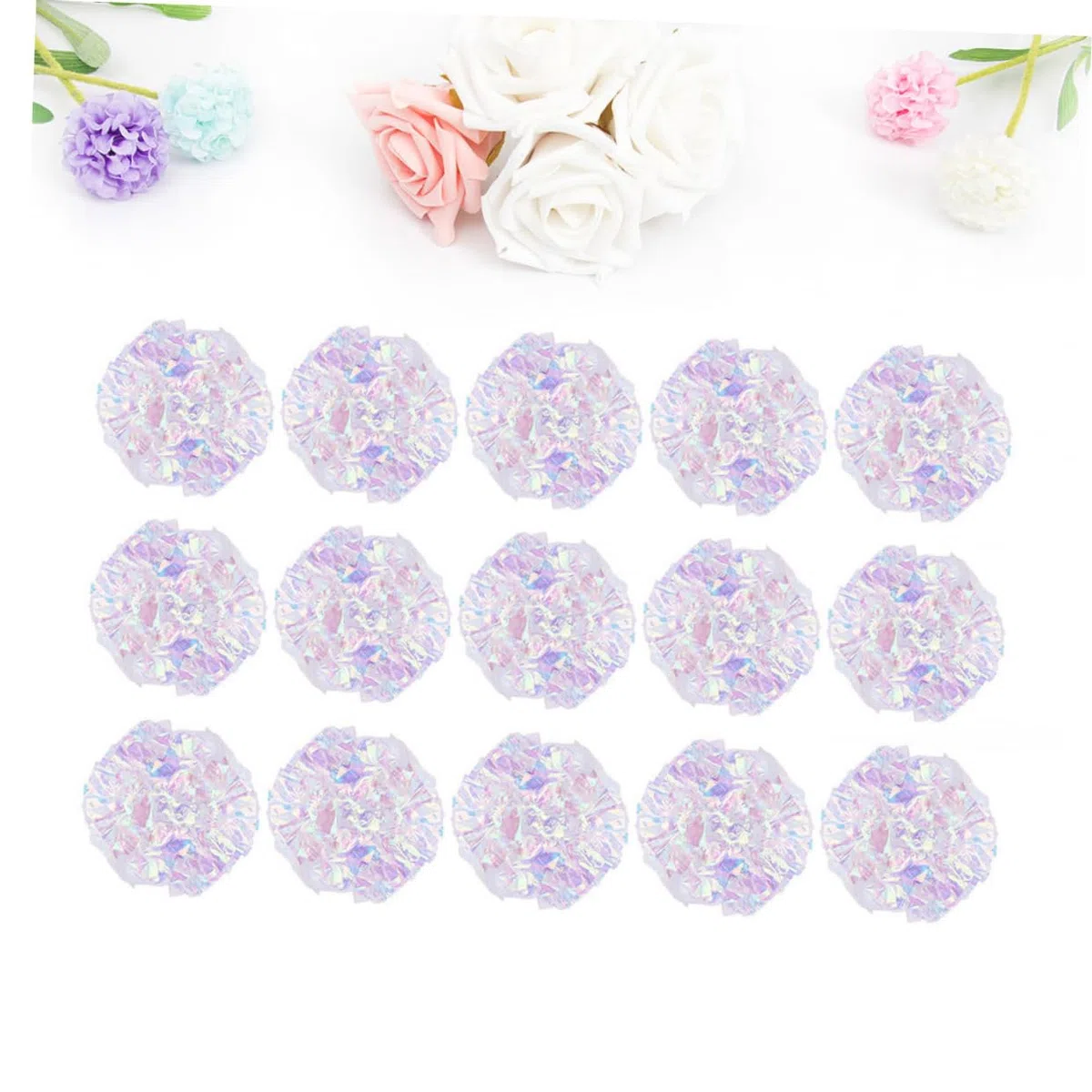 Happyyami 45 Piezas Pelota De Juguete para Mascotas Juguetes para Gatitos Accesorios Juguetes De Bolas De Sonido De Poliéster para Gatos Pequeños Papel Crepe Morder