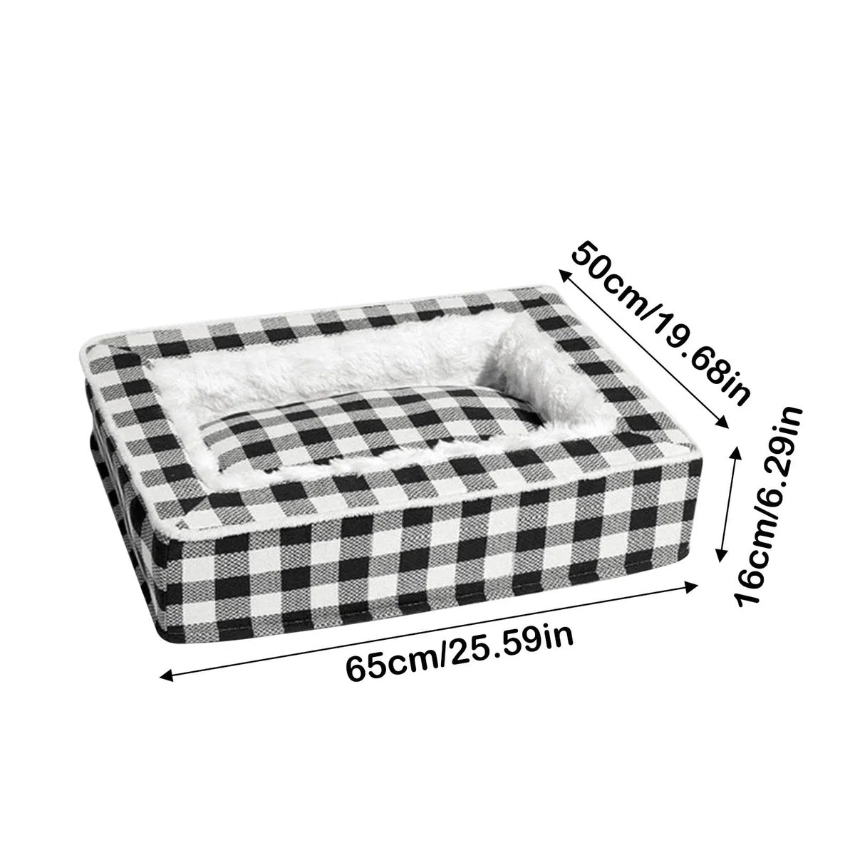 Sofá para Perros De Dormir Suave Y Calmante para Mascotas | Cama Lavable Para Cachorros Para Dormir Para Sala De Estar Jaula Interior Dormitorio Perrera Suelo