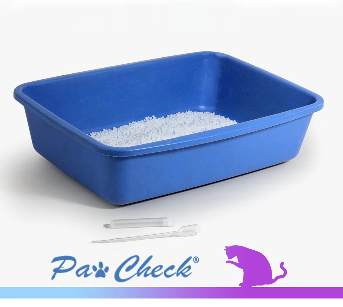 PawCheck Arena para gatos para recolección de orina, reutilizable y no absorbente, kit de recolección de orina para gatos destinado a controlar la salud del gato