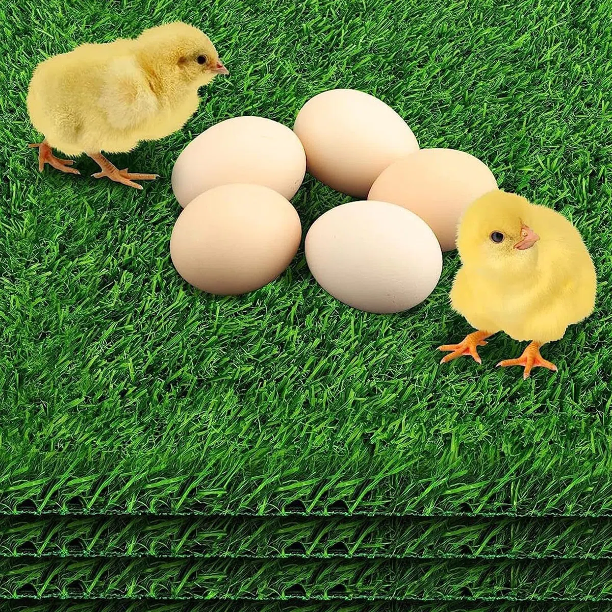 Alfombrillas de anidación de aves de corral con agujeros de drenaje, superficies antideslizantes, almohadilla de nido pesado para gallineros, alfombrillas higiénicas para anidar pollos