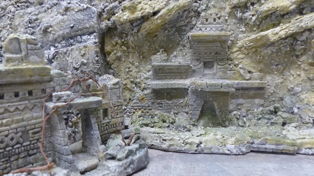 menta-modellbau Maya - Juego de decoración de terrarios