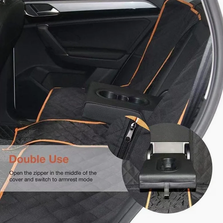 Funda de Asiento de Coche para Perro para Suzuki Livio 2015-2018, Funda Asiento de Coche Perros, Antideslizante Impermeable, Hamaca Viaje Perros Accesorios Coche