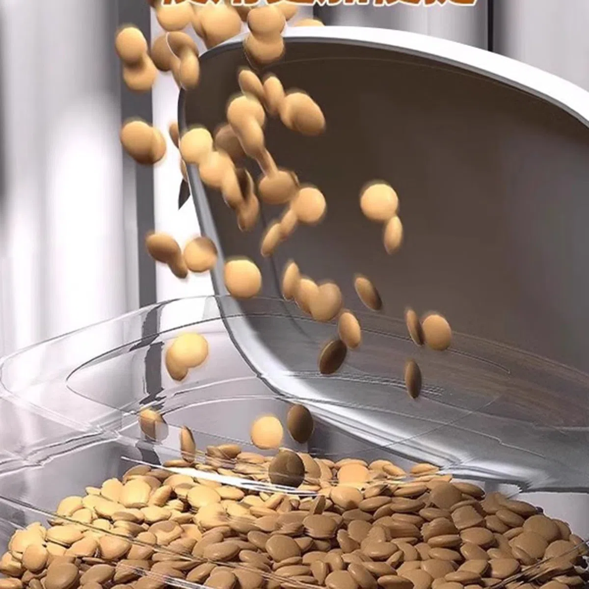 automático para gatos, dispensador de alimentos de gran capacidad | accesorio automático de agua para perros y gatos, herramienta de categoría de cuidado de mascotas, para gatos pequeños y