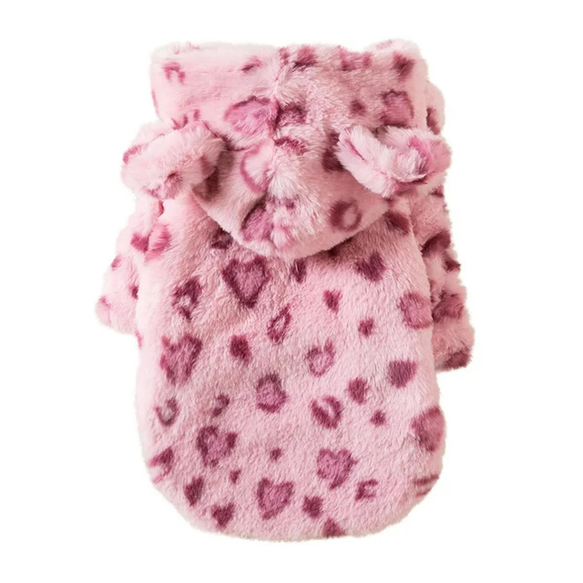 Ropa Perro pequeño Sudaderas con Capucha para Perros Calientes En Invierno Ropa para Perros De Compañía Leopardo Chaqueta para Perros De Compañía para Perros De Compañía-a -XL