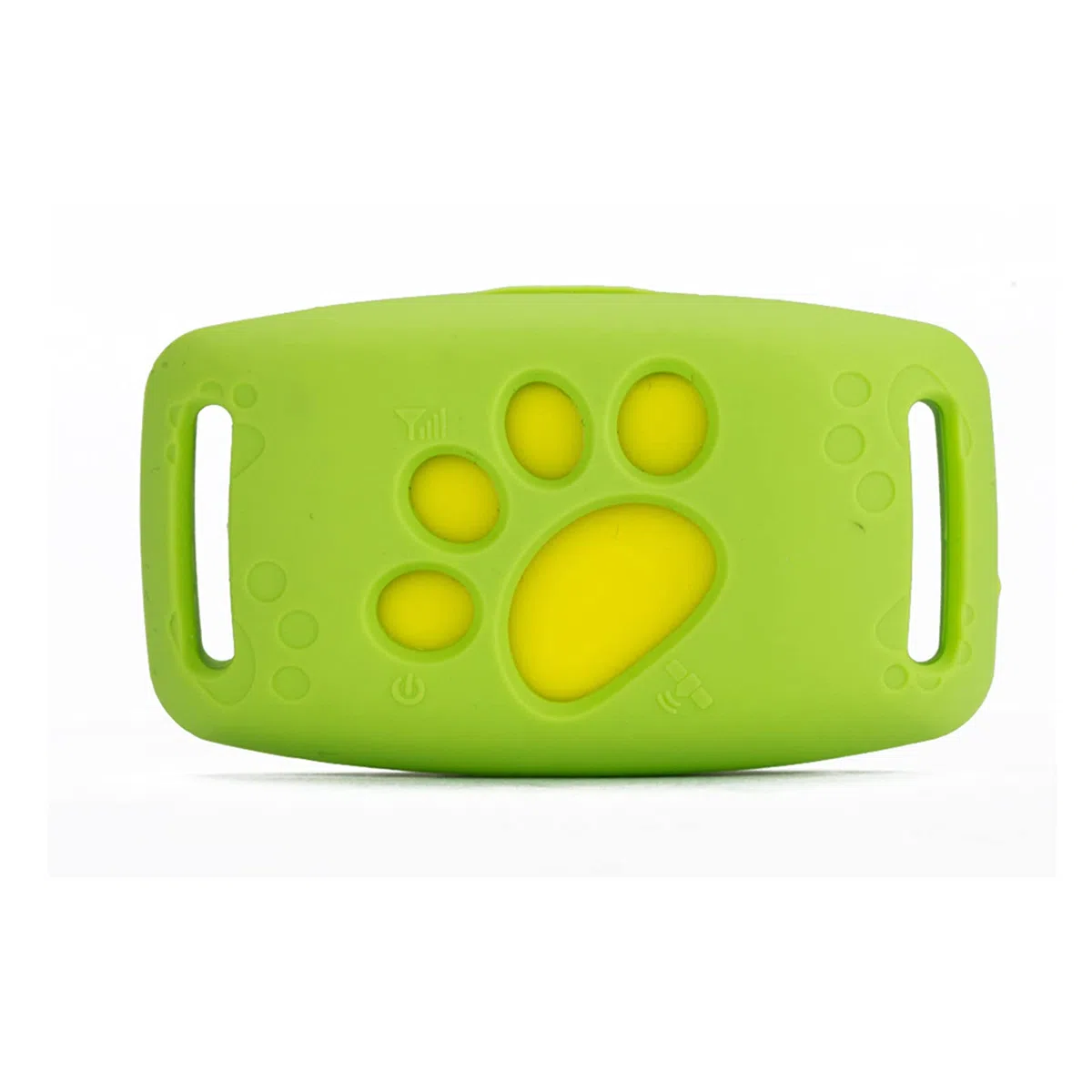 Rastreador GPS para mascotas, perro y localizador de GPS para perros y gatos, dispositivo de seguimiento GPS con impermeable para collar de mascotas y gatos (verde)