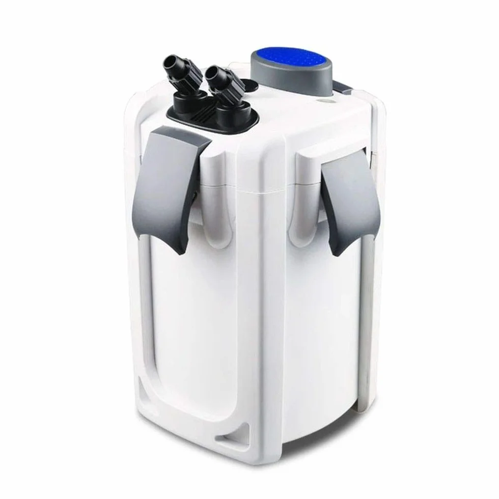 Acuario exterior filtro HW de 702 a 15 W 1000 l/h hasta 400L Platillos + Filtro material