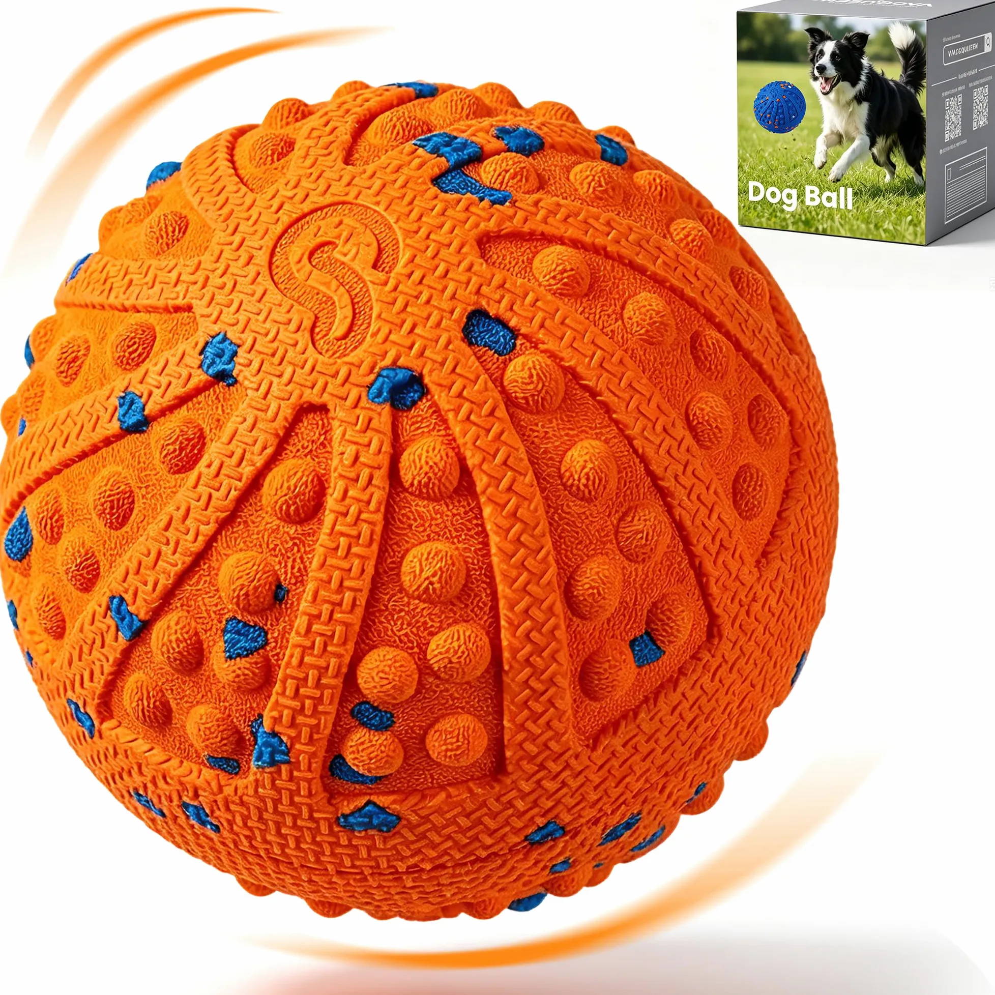 Juguetes interactivos para perros con protuberancias amigables con los dientes, 3 modos, material ETPU | Bolas interactivas automáticas recargables para perros medianos y grandes para mantenerlos ocupados