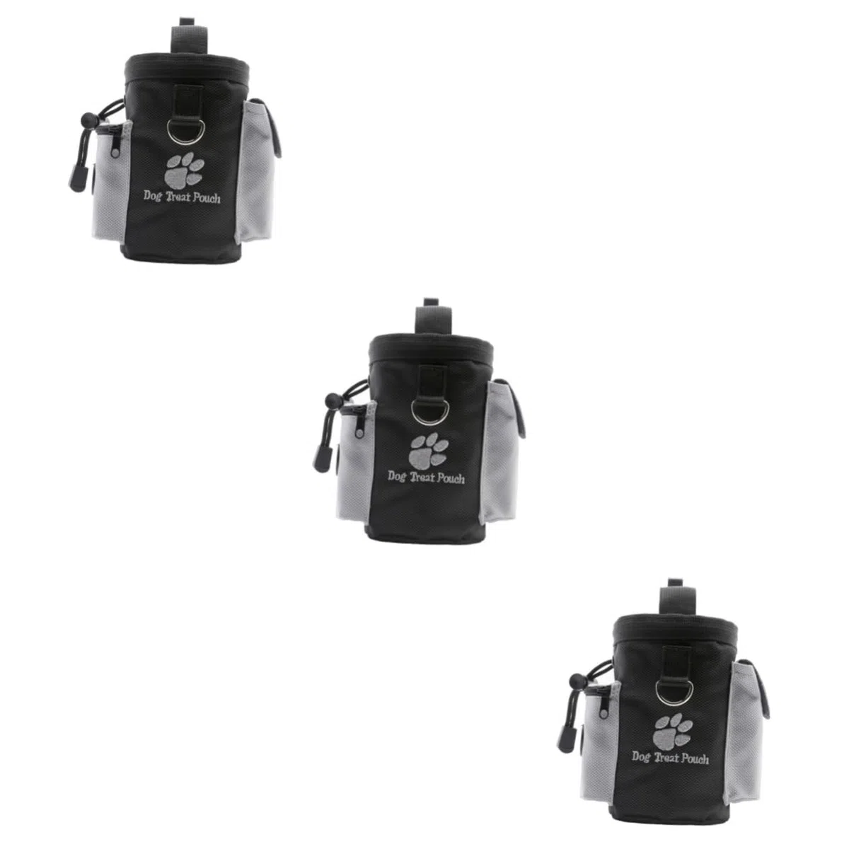 FRCOLOR 3piezas Bolsa De Entrenamiento para Riñonera De Mano Pouch De Snacks y Accesorios para Paseos y Adiestramiento De