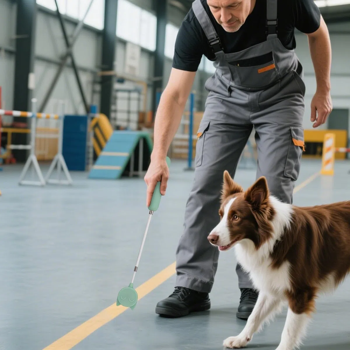 Palo de entrenamiento para mascotas para perros y gatos, herramienta de entrenamiento retráctil de silicona para gatitos, varita telescópica de corrección de comportamiento para cachorros y animales