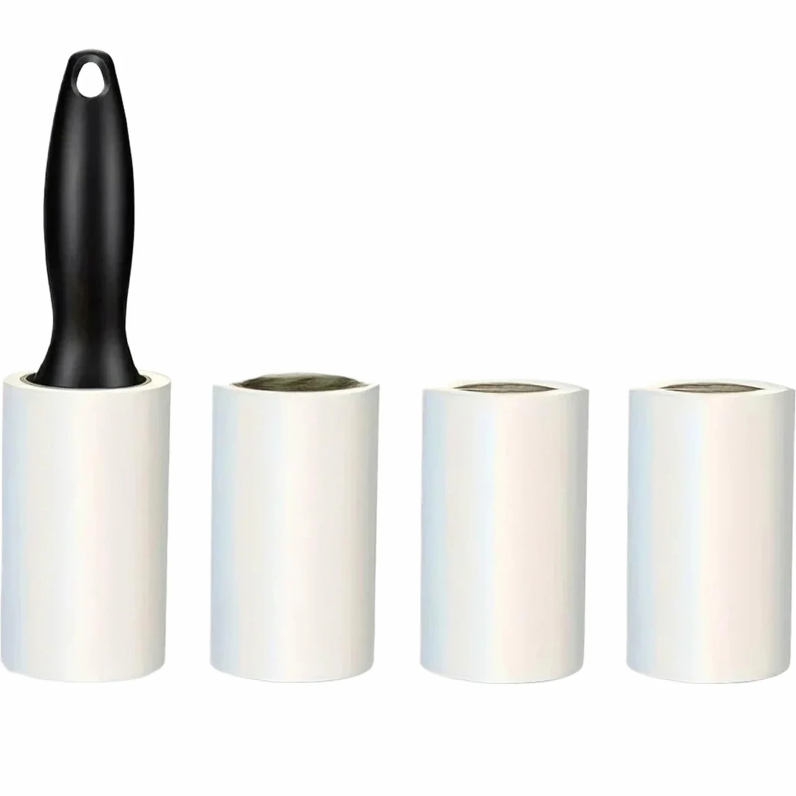 Rodillo de Pelusa pegajoso 6 Rollos for Eliminar el Pelo Mascotas, Ideal for Muebles, Ropa y alfombras, Herramienta for Limpiar, Adhesivo