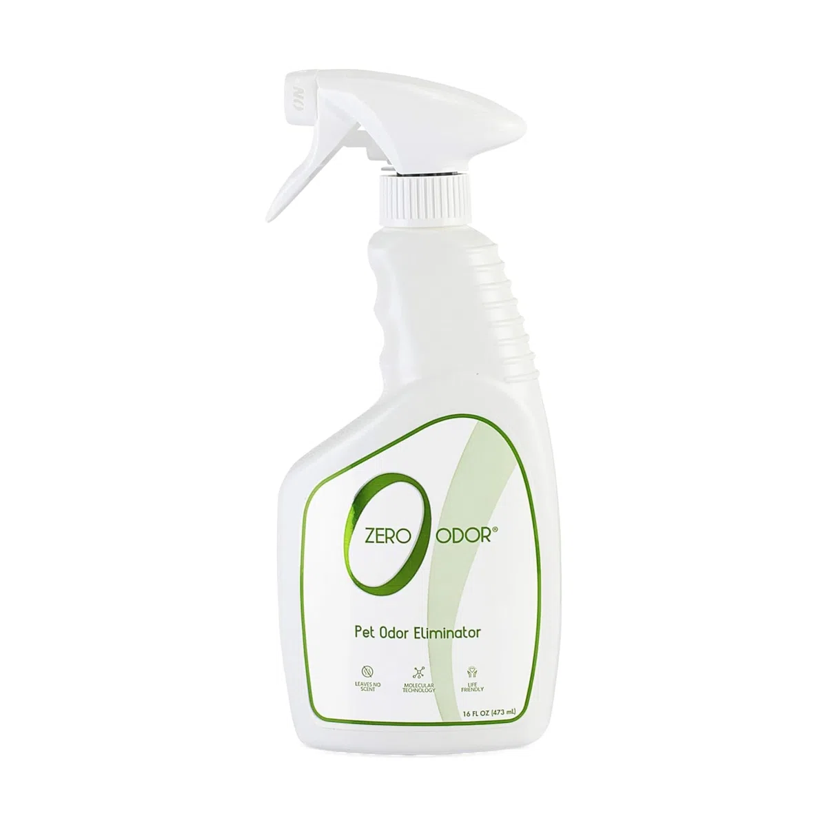 Zero Odor Eliminador de olores de Mascotas, Limpiador de Aire, purificador y Desodorante, más Que un ambientador, Realmente Elimina los olores a Nivel Molecular, Spray de gatillo (16 onzas)