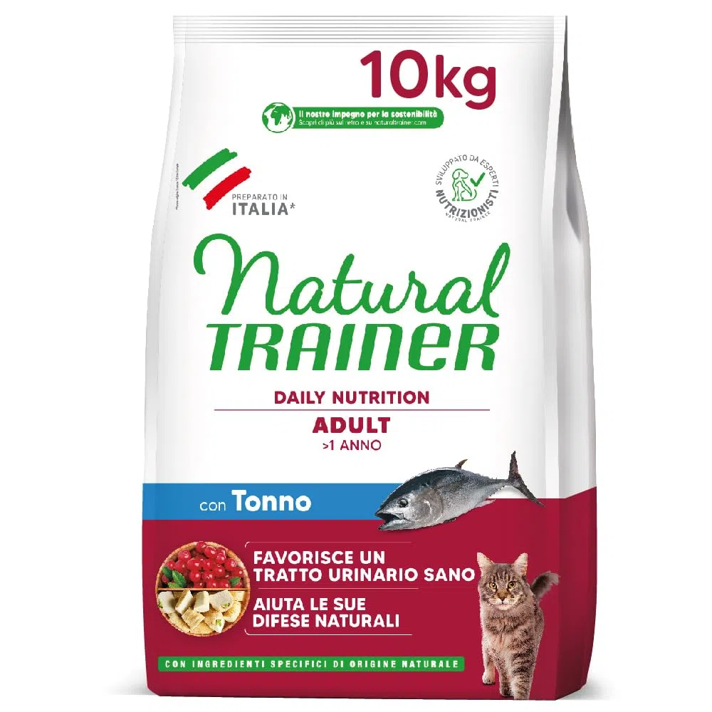 Natural Trainer Feline Adult atun 10kg