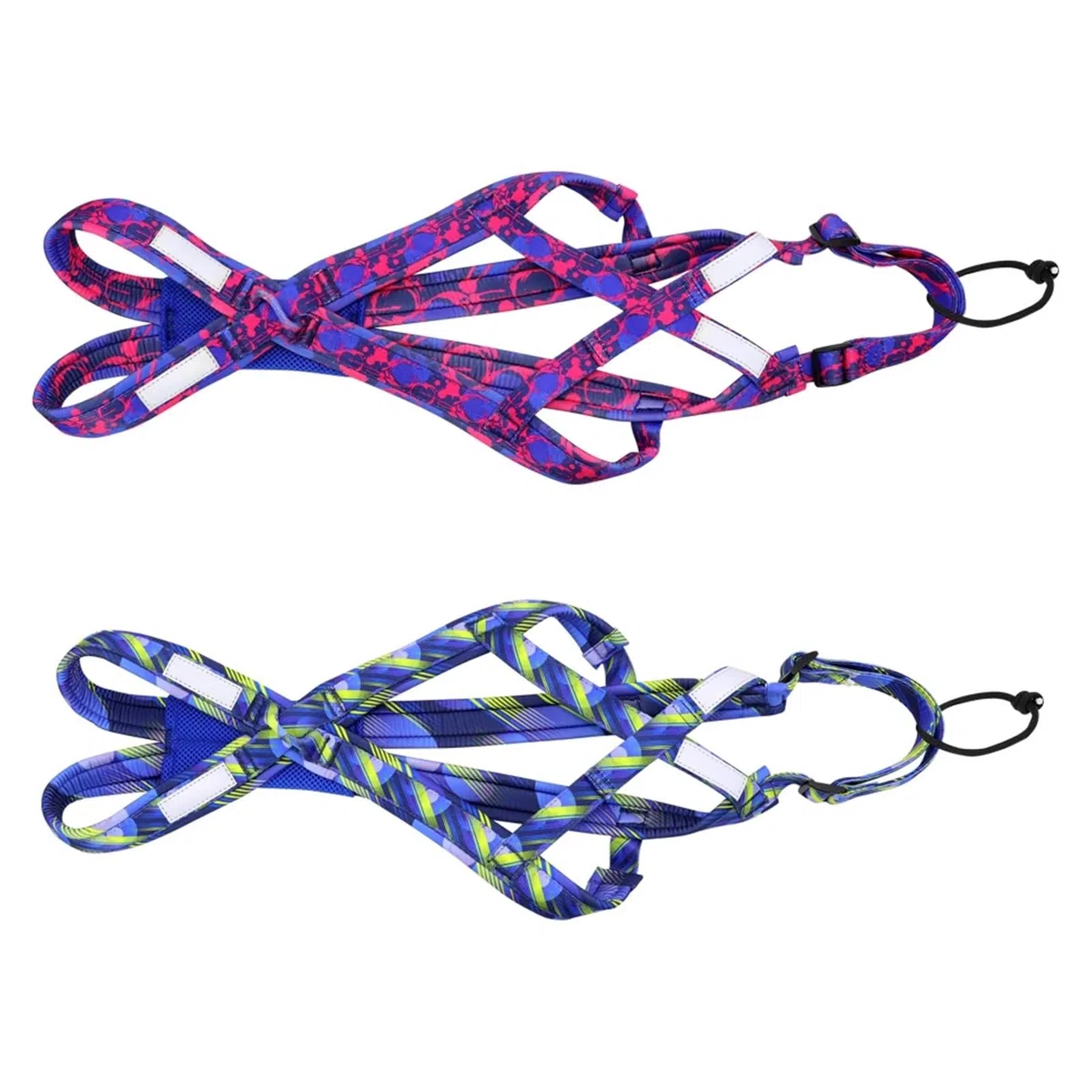 Arnés reflectante for trineo de perros, ajustable, for perros grandes, con capacidad de tracción, for trineos de mascotas, for perros medianos y grandes, for esquiar y esquiar Arnés deportivo para per