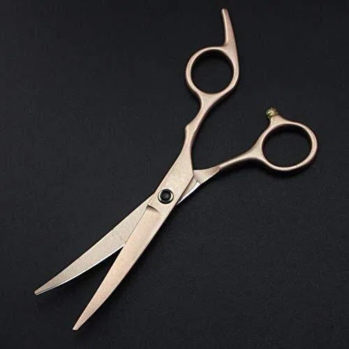 Tijeras De Peluquería Para Perros Tijeras De Peluquería Para Mascotas Kits De Tijeras De Peluquería Para Mascotas Profesionales, Tijeras De Corte Tijeras Curvas Tijeras Tijeras Estuche De Cuero
