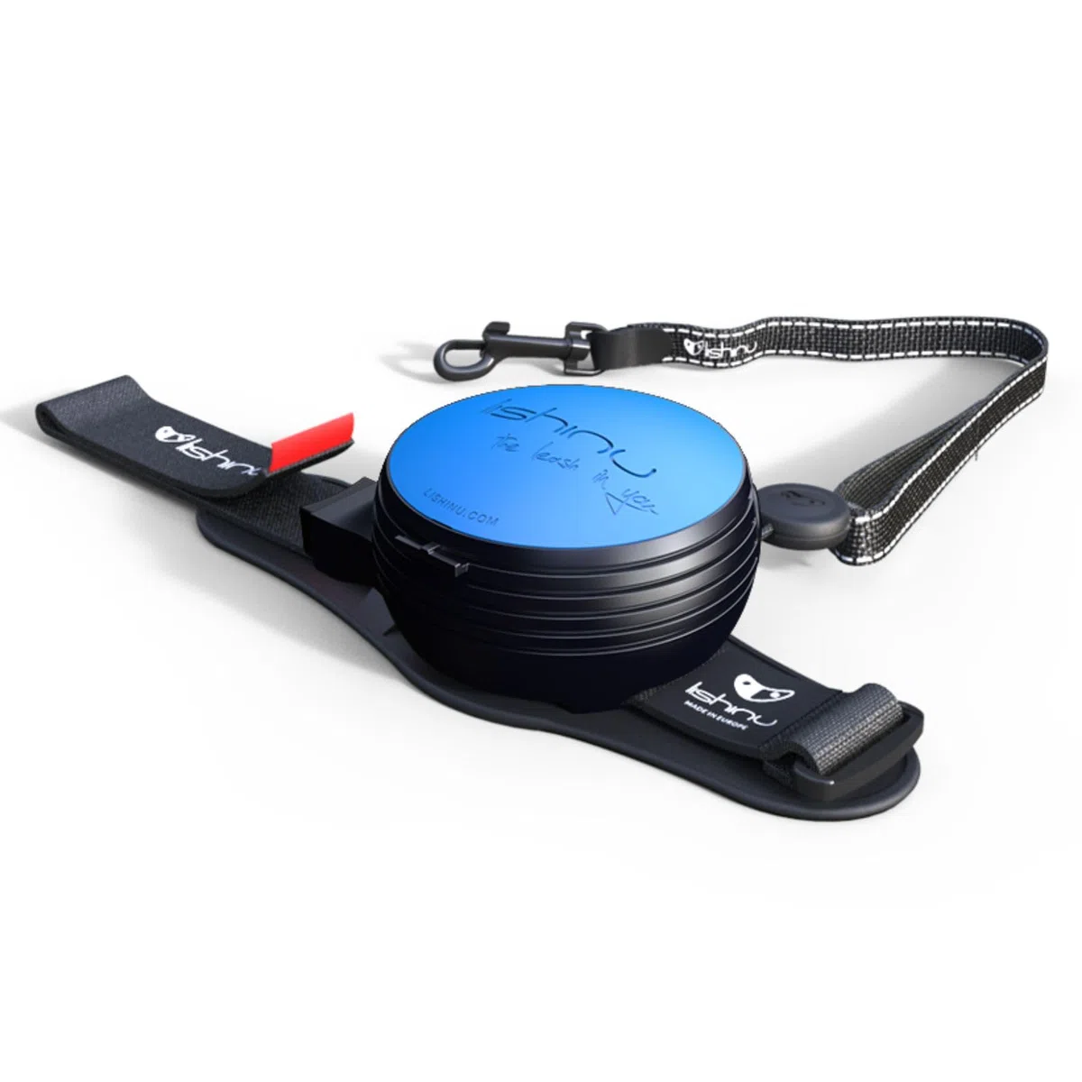 3 correas para perros con Full-Stop L (13-40 kg), color azul