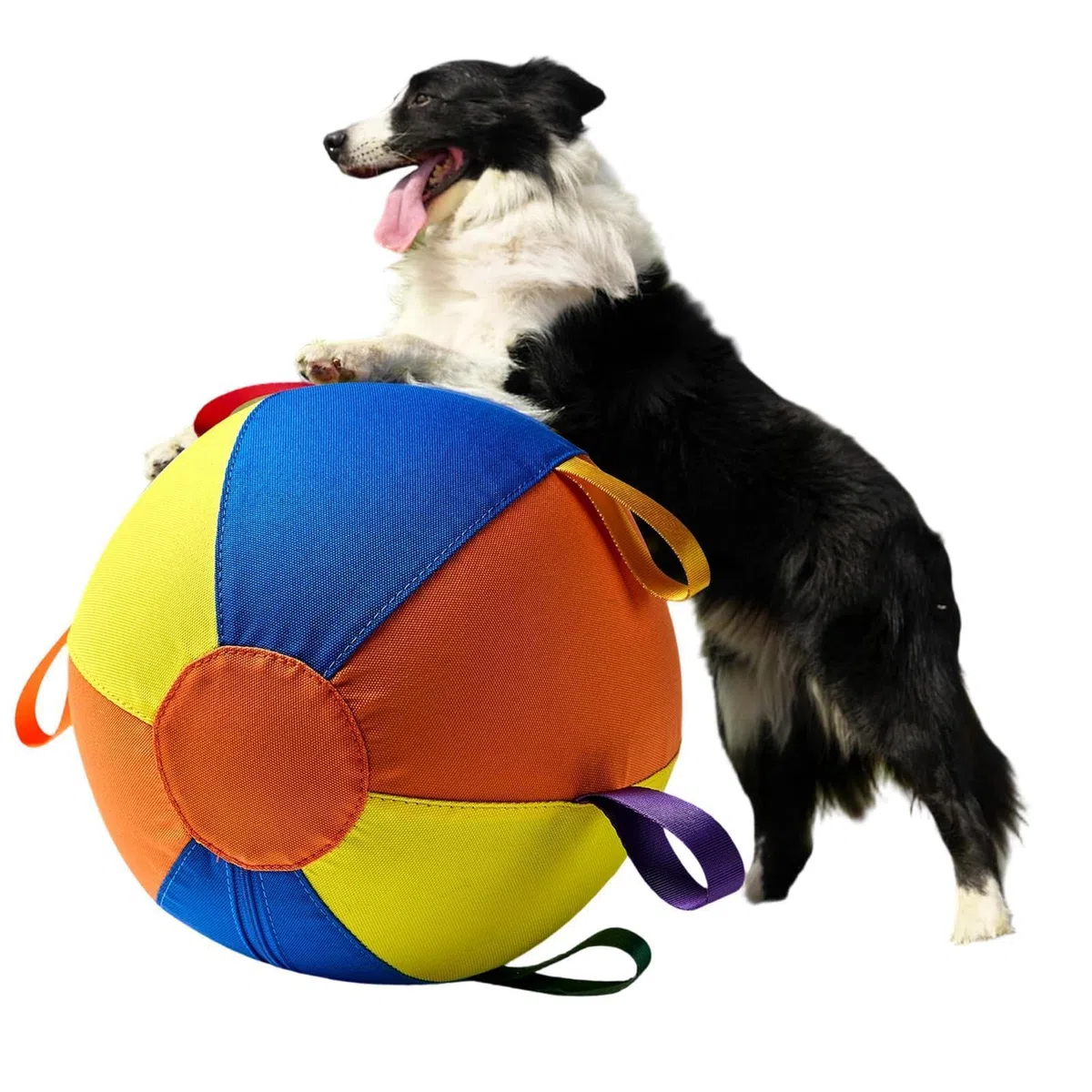 Pelota De Pastoreo Perros Grandes Juguete Acuático De Mascotas Hinchable | Pelota Jumbo Para Perros Con Asas Para Piscina Jardín Exterior Razas Medianas Grandes Juego Ejerc