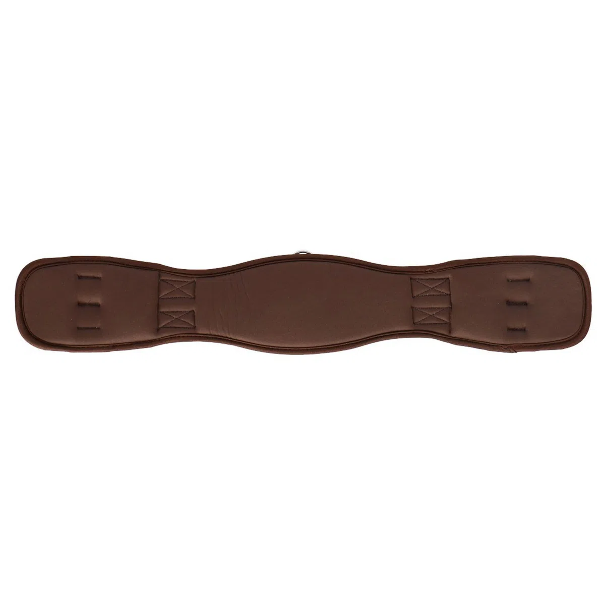 Shires - Cincha de Adiestramiento para Caballos Viscoelástico (28 in) (Marrón)