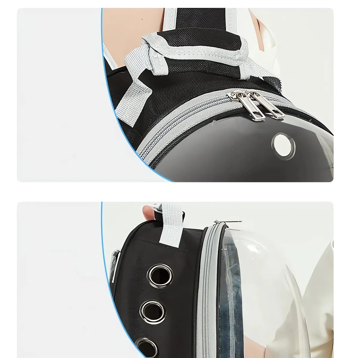 Astronauta Gato Bolsa Mascota Mochila / Portador Paquete Frontal para Pequeño Mediano Gato Cachorro Perro / Salir Portátil Transparente Cápsula Espacial Bolsa para Mascotas Accesorios para Gatos