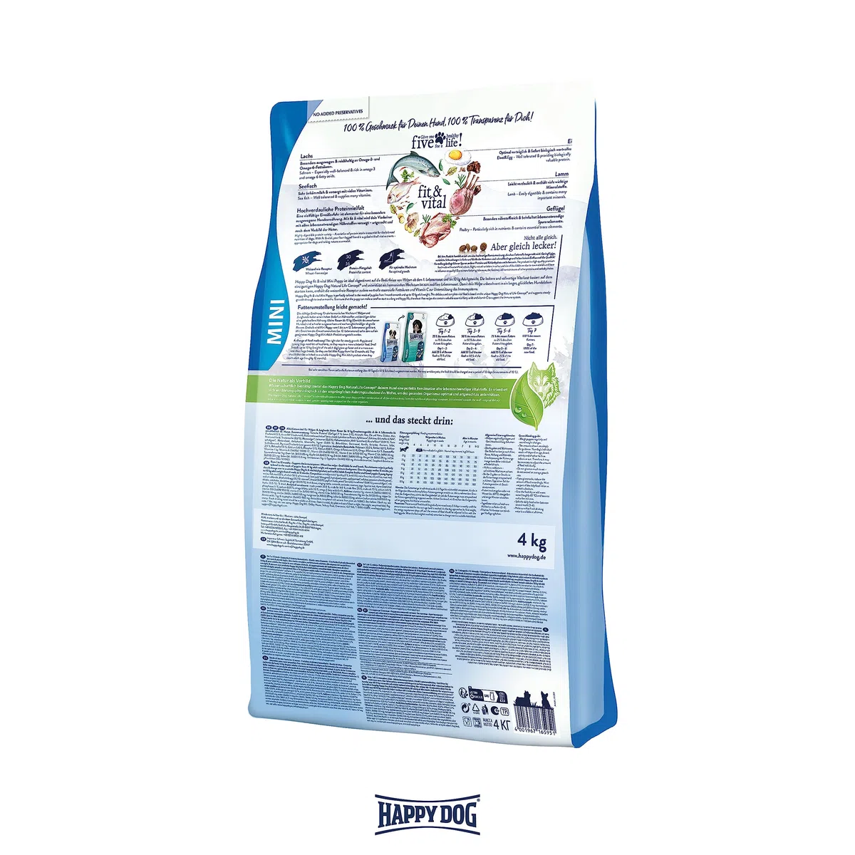 Happy Dog Fit & Vital Mini Puppy 10 kg