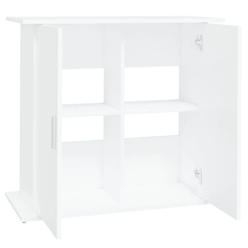 Soporte para acuario, material de madera, 81 x 36 x 73 cm, armario inferior estable con espacio de almacenamiento y compartimentos para puertas, estantería y muebles para acuario, ahorro de
