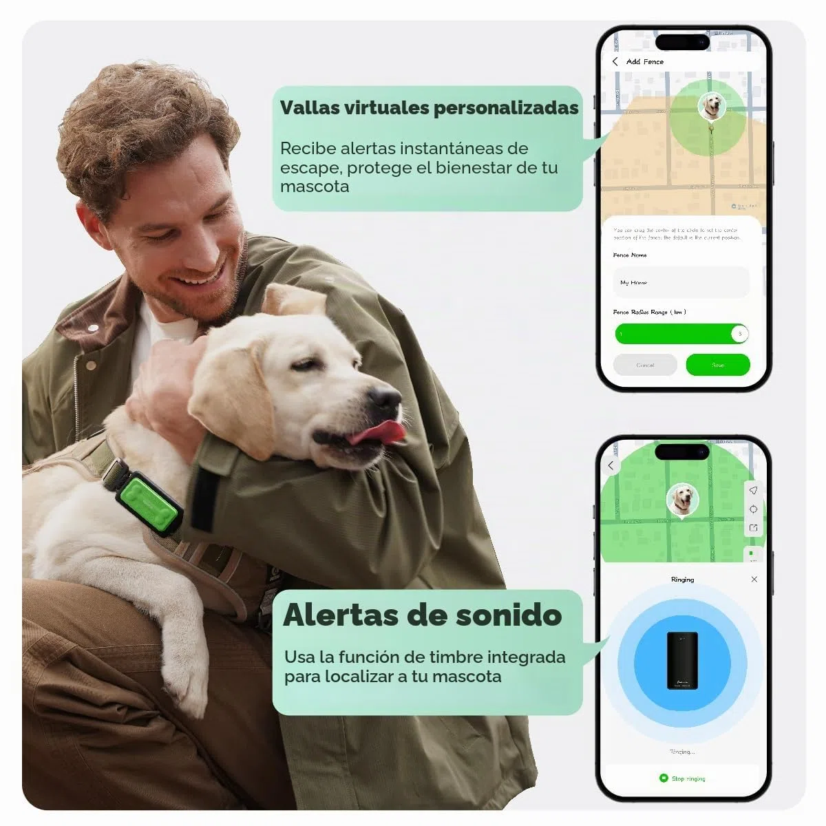 GlocalMe KeyTracker - Rastreador GPS global con 6 técnicas de localización, rastreador 4G LTE inteligente, seguimiento en directo, diseño apto