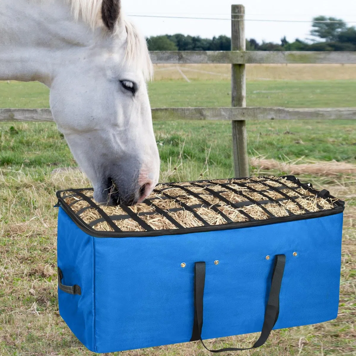 Bolsa De Heno Caballos Grande De Almacenamiento Para Alimento De Vacas