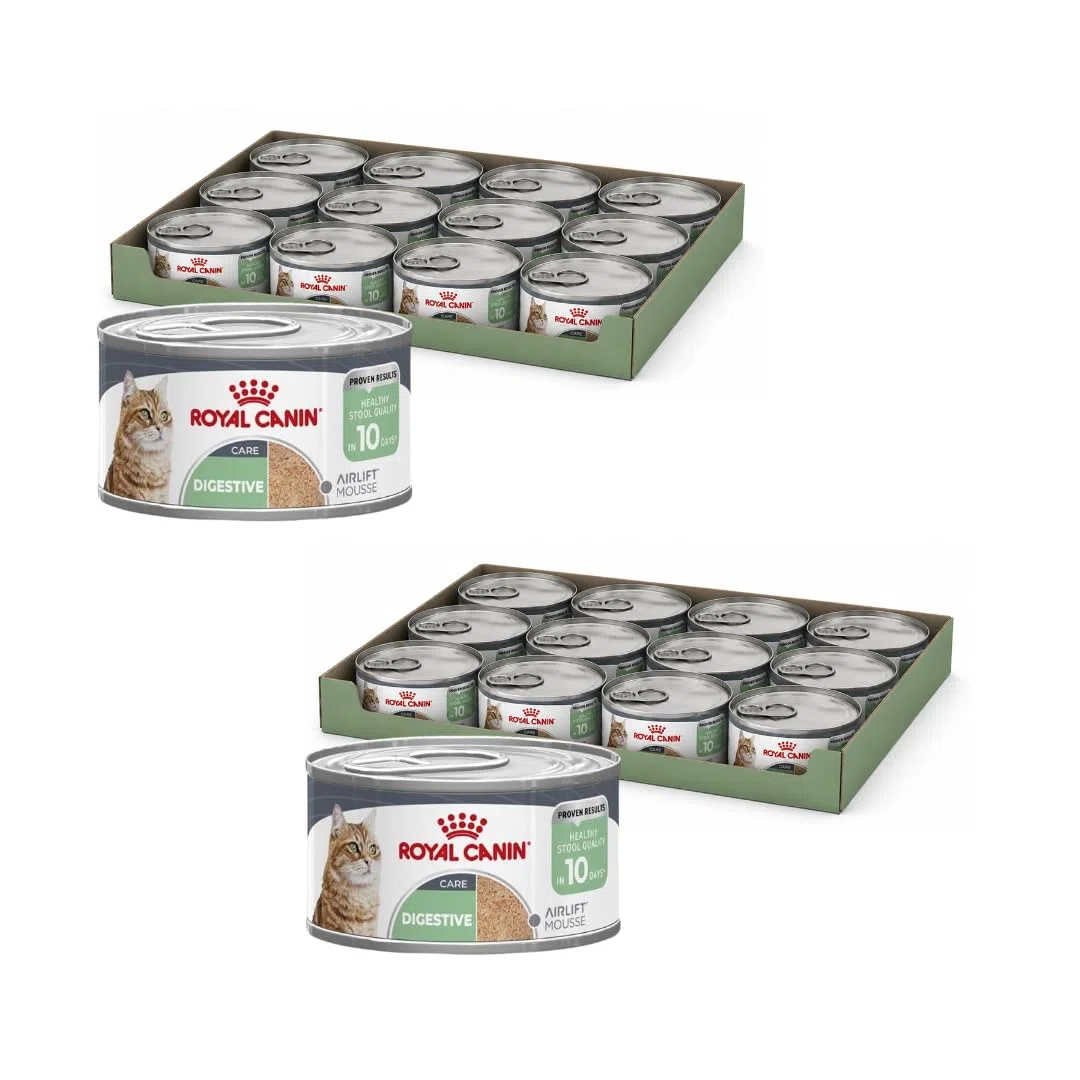 ROYAL CANIN Digestive Care Airlift Loaf | Paquete Doble | 2 x 12 x 85 g | Alimento Completo para Gatos Adultos