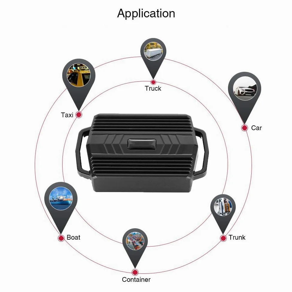 Localizador GPS para animales, rastreador antirrobo en tiempo real con monitoreo de latitud y longitud, alertas de velocidad, para ganado, ovejas y caballos