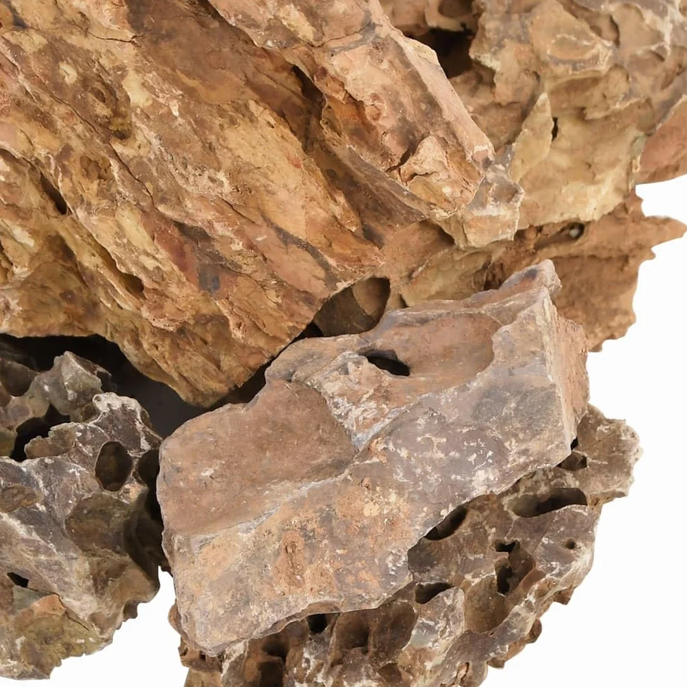 Genérico Piedras de dragón marrón 10 kg 5-30 cm,Producto para Mascotas y Animales,Productos para Mascotas,Productos para Peces,Decoración de acuarios-3217166