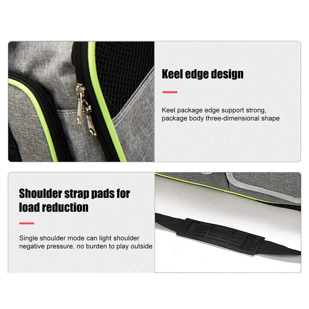 Bolsa de Viaje para Perros | Bolsa de Transporte Plegable de Malla para | mascotas, portátil para ciclismo, coche, viajes, bolsa de gato transpirable para acampar, senderismo