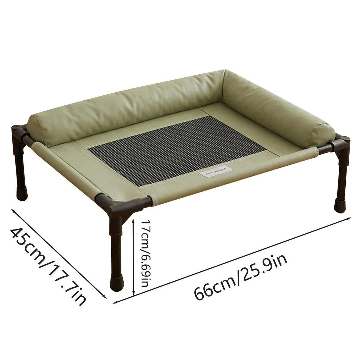 Genérico Cama Exterior para Perros Hamaca Lavable Y Transpirable