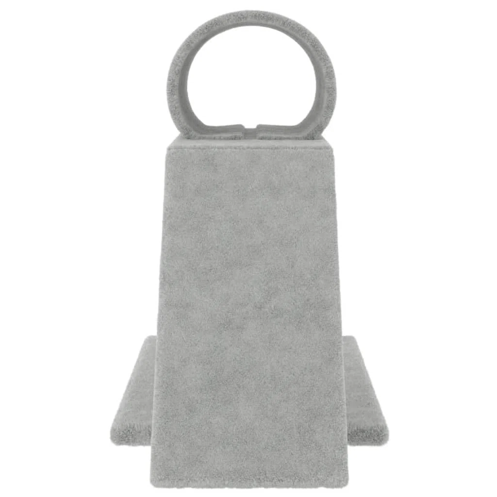 Rascador para Gatos con túnel y Escalera Gris Claro 55,5 cm, ZEYUAN Rascador Gato, Arbol Rascador para Gatos, Gatos Accesorios, Torre Gatos, Arranhador para Gatos, Casa para Gatos