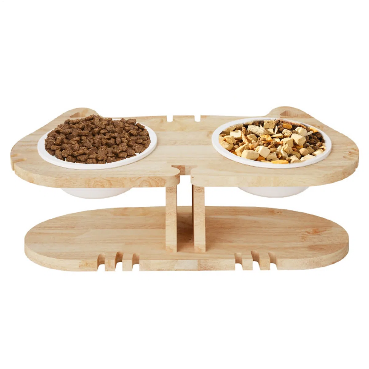 Cuencos Elevados Para Gatos Alimentador Para Mascotas Con Protección De La | Cuenco De Comida Elevado E Inclinado Para Gatitos Para En Interior Área Doméstica Y Dormitorio