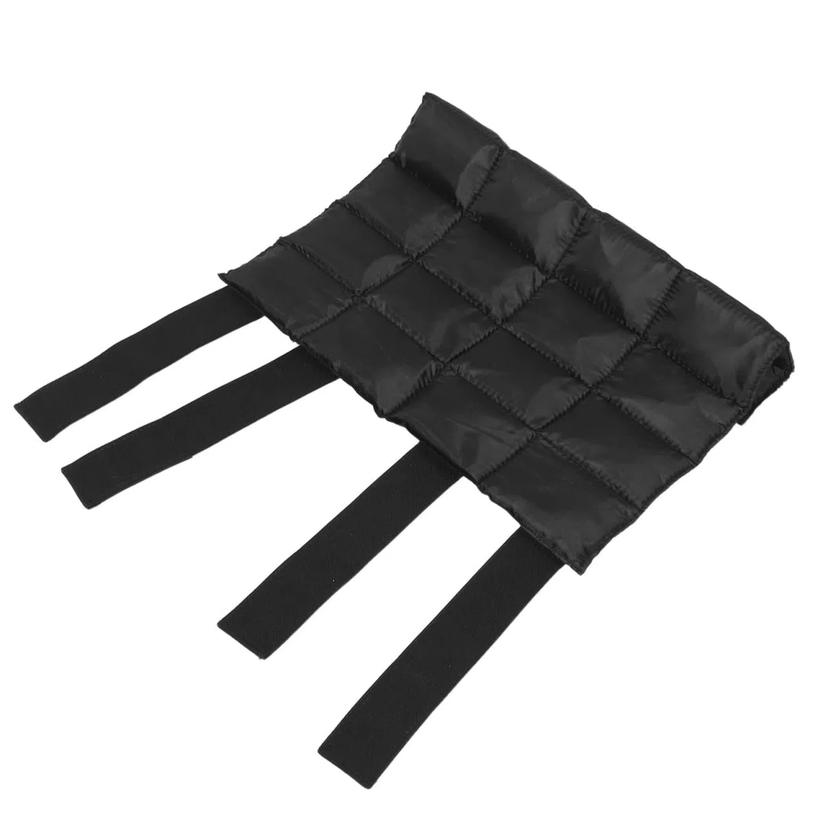 Bolsa Fría para Piernas de Caballo Negra de Nylon Diseño Ergonómico que Alivia la Fatiga Muscular para Entrenamiento Ecuestre y Establo