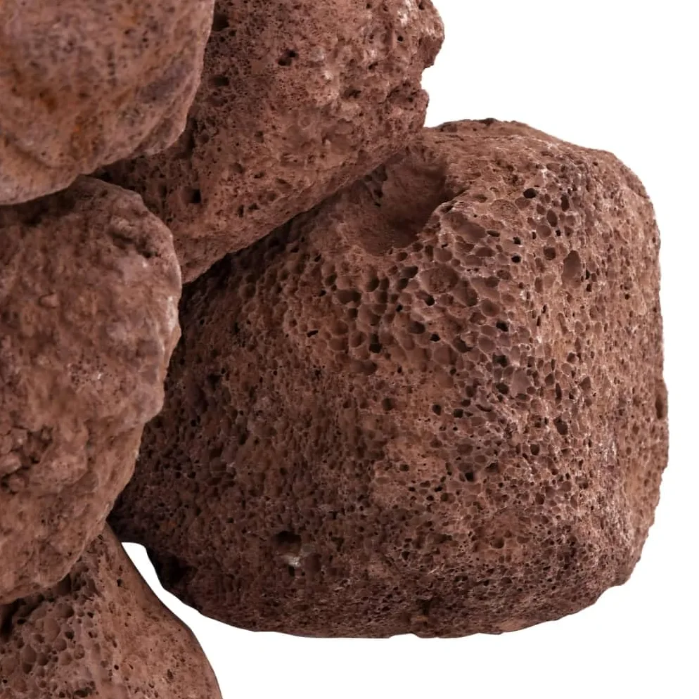 Genérico Rocas volcánicas Rojas 10 kg 10-30 cm,Producto para Mascotas y Animales,Productos para Mascotas,Productos para Peces,Decoración de acuarios,155323