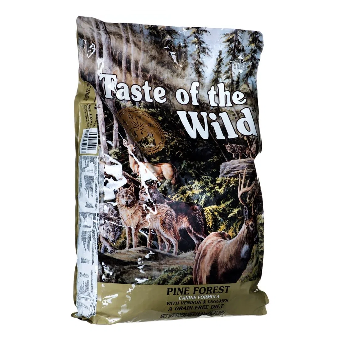 Taste Of The Wild pienso para perros con Venadon asado 12,2 kg Pine Forest
