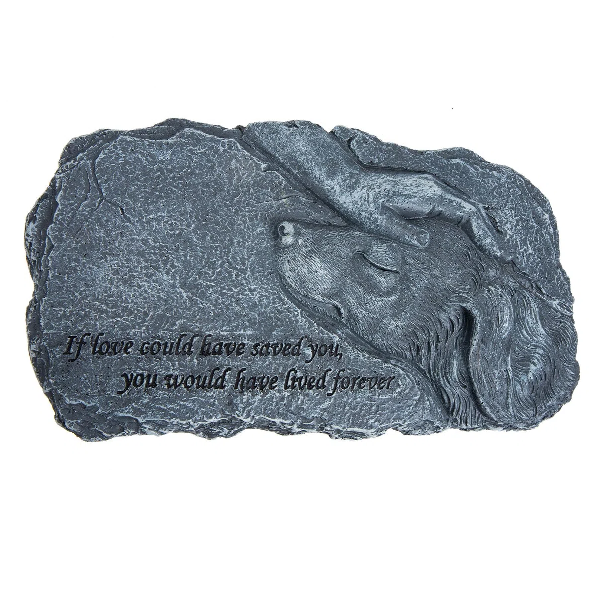 SUPVOX Estatua para Foto Mascotas de Resina Conmemorativa Jardín