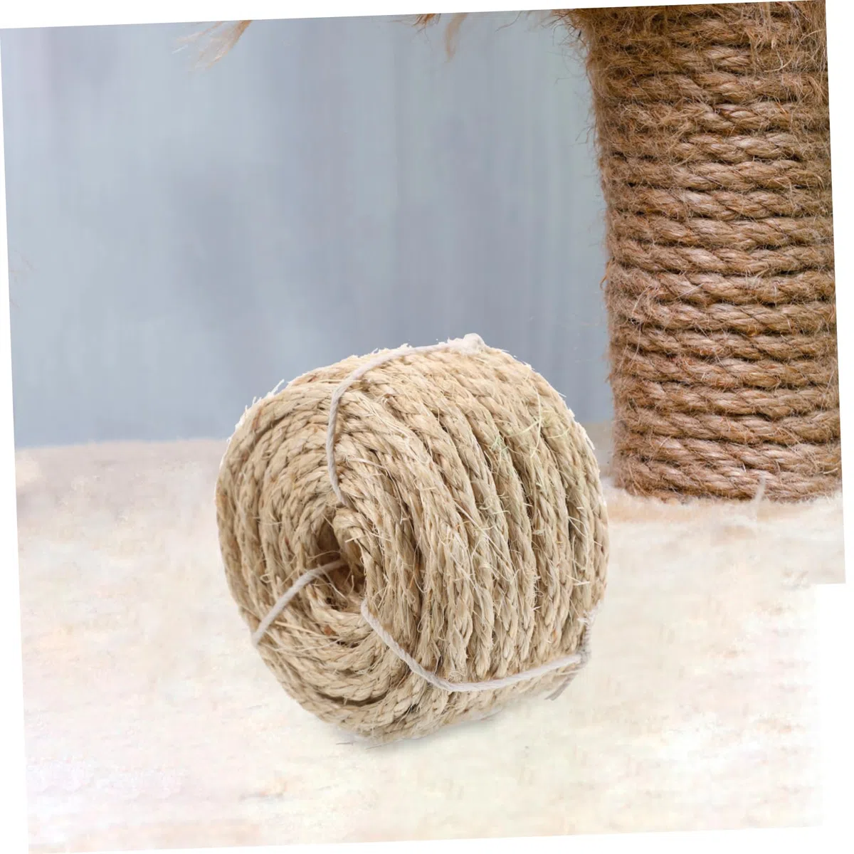 SUPVOX 4rollos Cuerda De Sisal para Rascadores De Gato Reemplazo De Material Natural y Resistente para Árboles y Muebles De Proyectos De Manualidades y Jardinería
