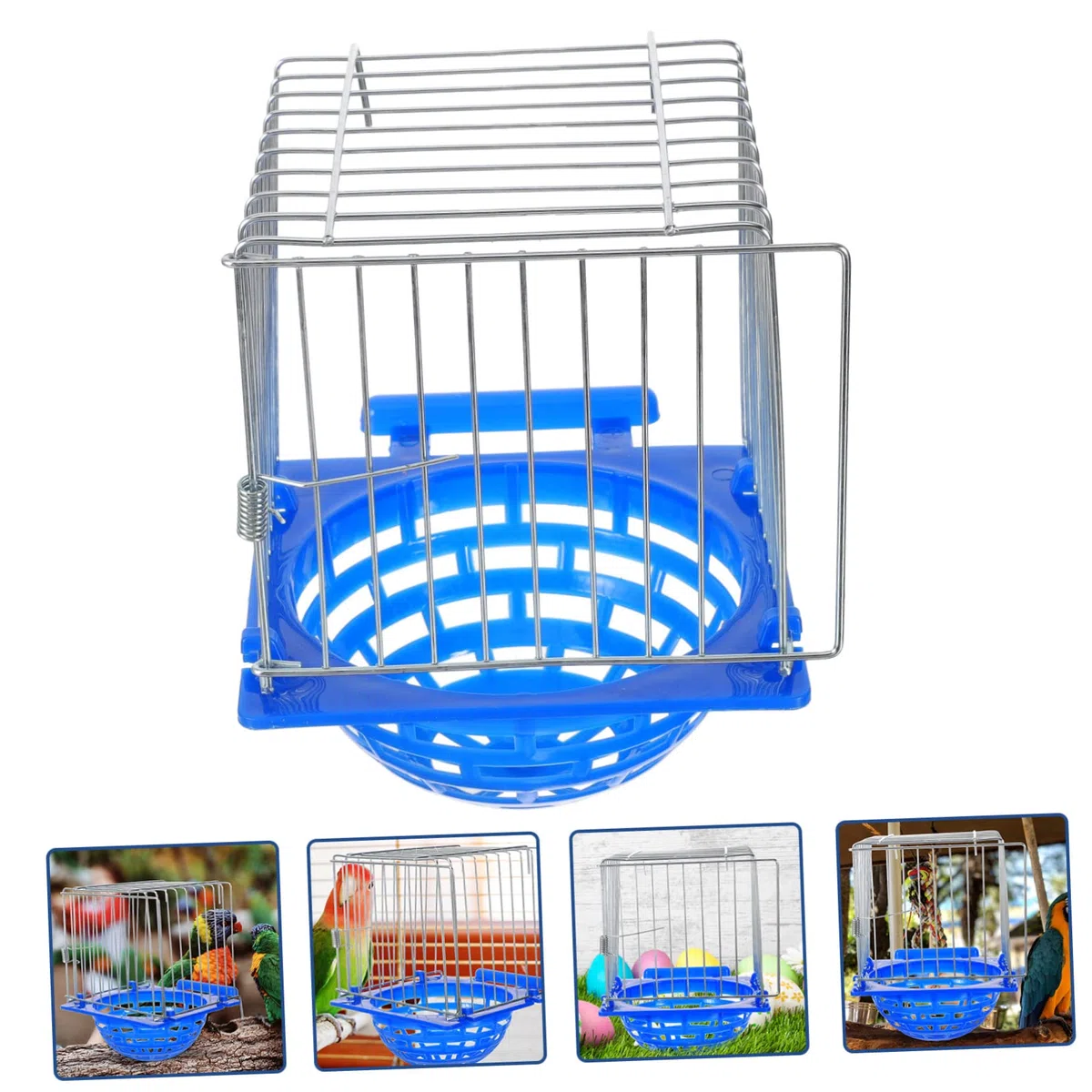 BESPORTBLE 2piezas Bandeja De Nido para Pájaros Soporte Práctico para Cría De Canarios y Periquitos Fácil De Instalar y Limpio para Mascotas y Tiendas De Animales