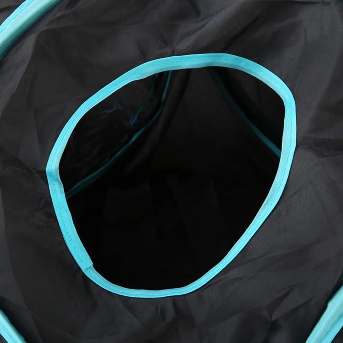 Túnel para Gatos Plegable en S, 4 Vías, de Lona Negra