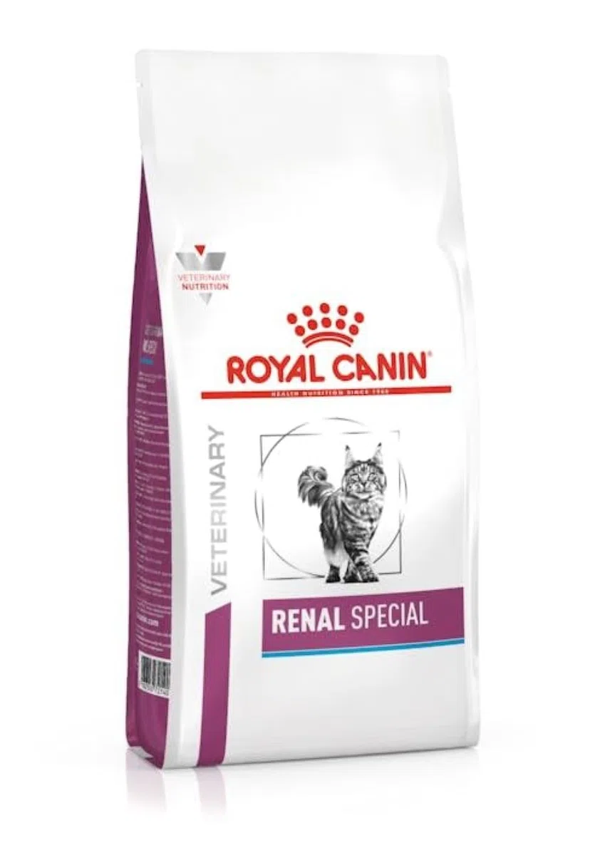 Royal Canin Veterinary Renal Special Feline | 4 kg | Alimento Completo para Gatos Adultos | Puede contribuir al Soporte de Las Funciones renales.