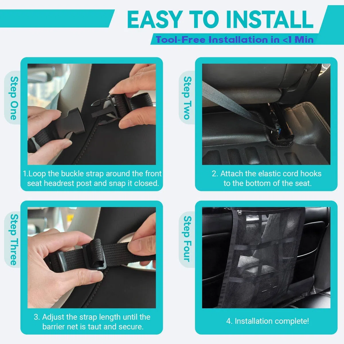 Rejilla para Perros para Coche para Fiat 500X