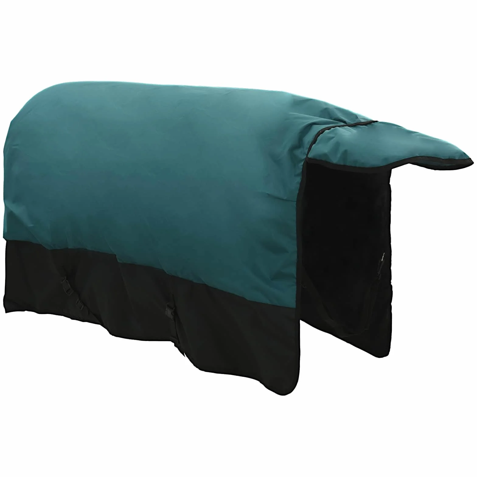 Genérico Manta para Caballo Verde Oscuro y Negro 125 cm Poliéster,Deportes,Actividades al Aire Libre,Equitación,Cuidado de Caballos,Mantas y para Caballos,Verde,42013072