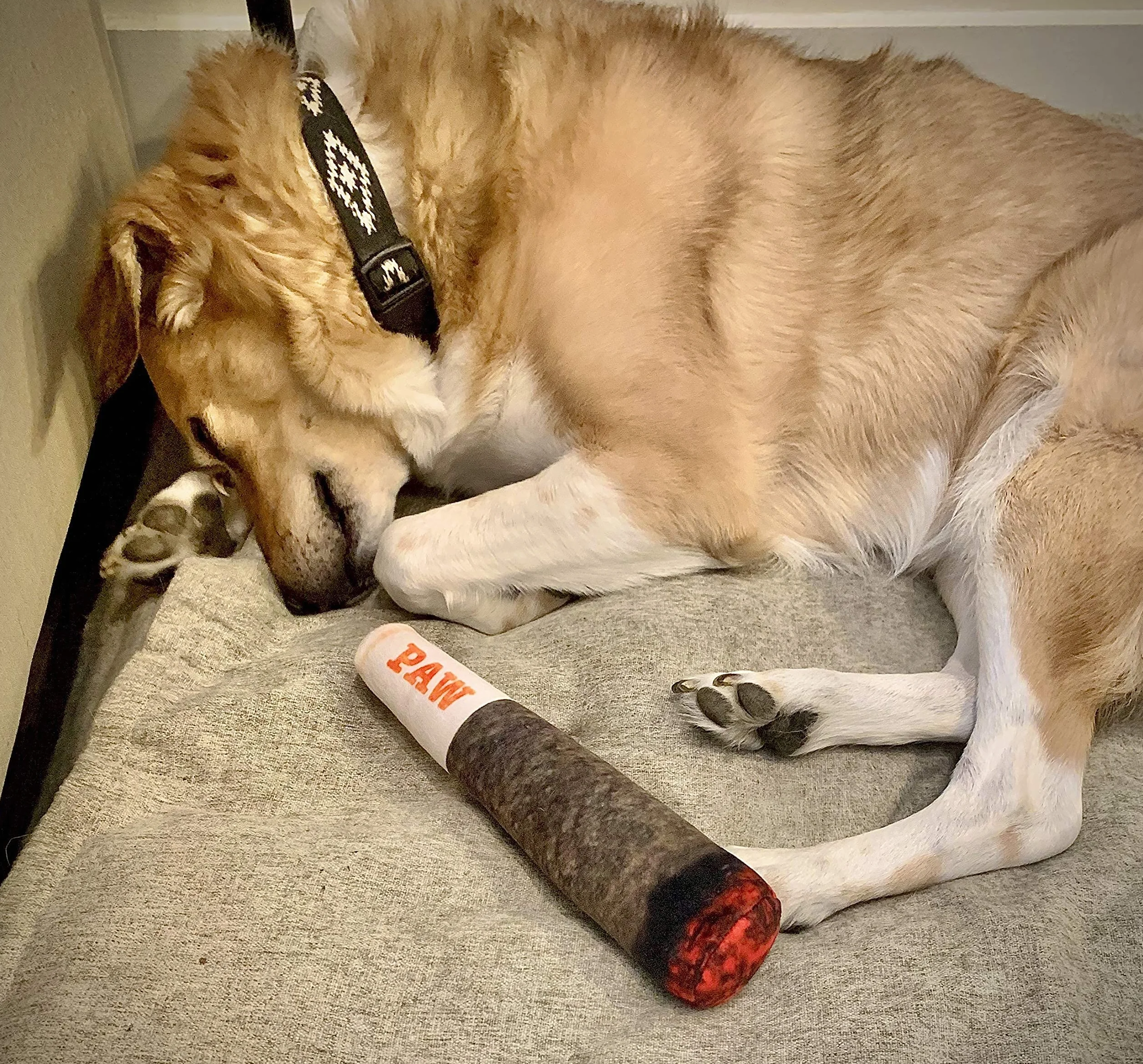 Nestpark Doggy Doobie - Juguetes divertidos para perros - Juguetes chirriantes de peluche para tamaño mediano, pequeño y grande - Regalos lindos de peluche para cumpleaños de perro