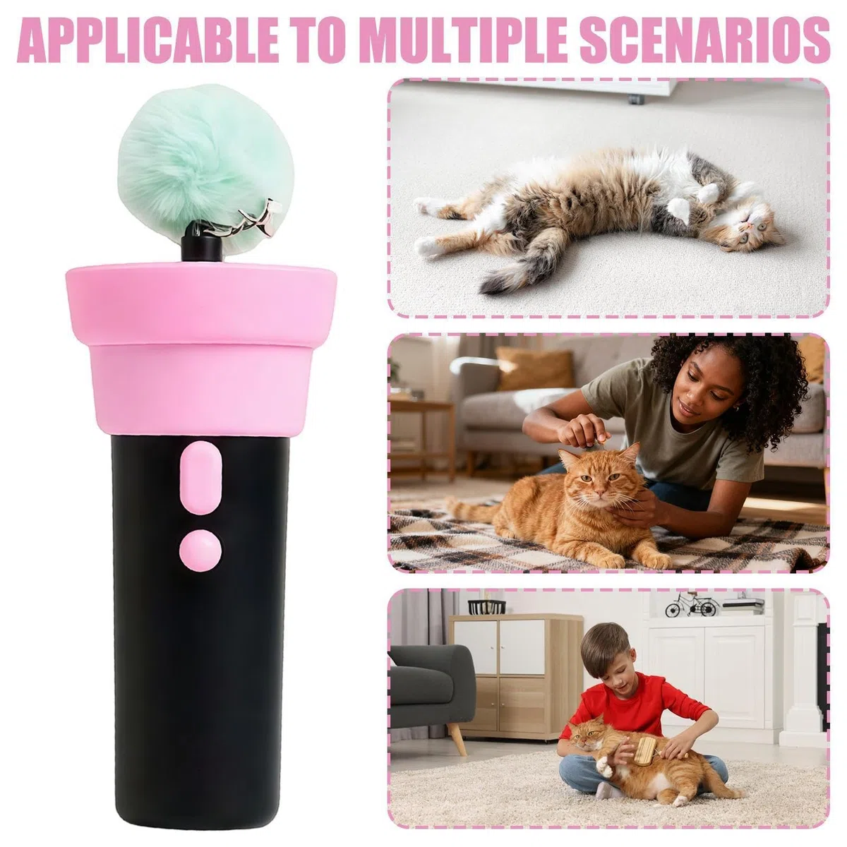 Juguetes Electrónicos Para Gatos Atractor Eléctrico Felino | Juego De Interior Para Gatitos Para Alivio Del Aburrimiento Diario, Entrenamiento, Entretenimiento Interior Y Ejercicio En