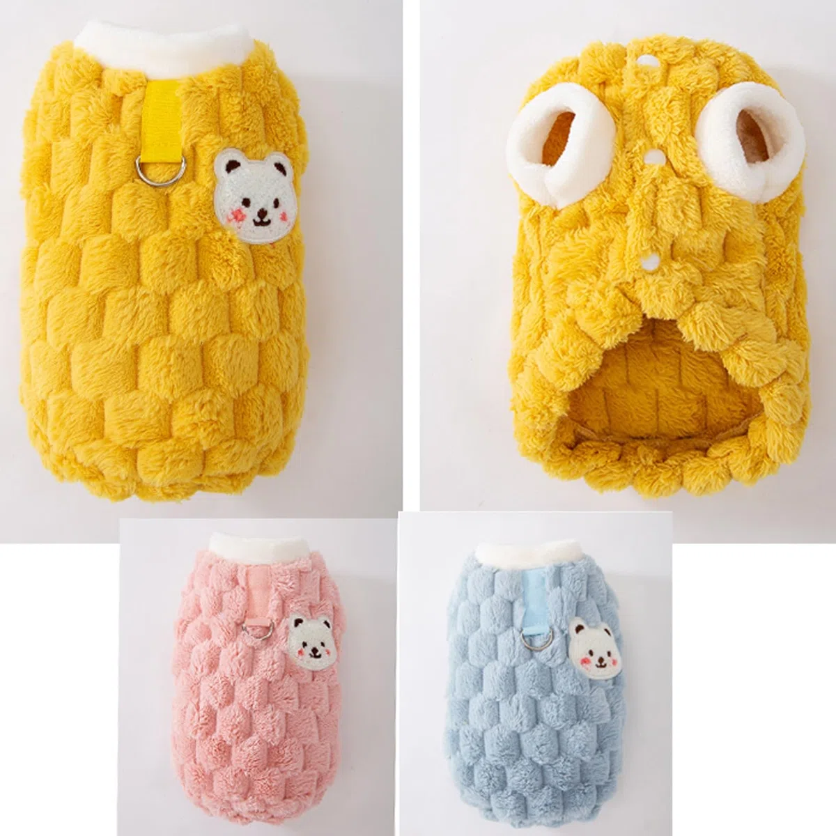 Jersey Perro Suéter de Invierno para Mascotas, Chaleco de algodón cálido y anticaída para Perros pequeños, Nuevo Modelo Universal para Gatos y Perros, otoño e Invierno(Color:1,Size:XXL)